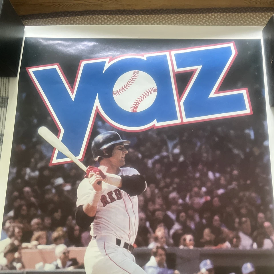 Vintage Carl Yastrzemski Kahn's & Hillshire Farms Poster Boston Red Sox YAZ - Image 2 of 4