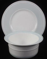 Villeroy and Boch Rondo Rim Soup Bowl and Bread & Butter Plate