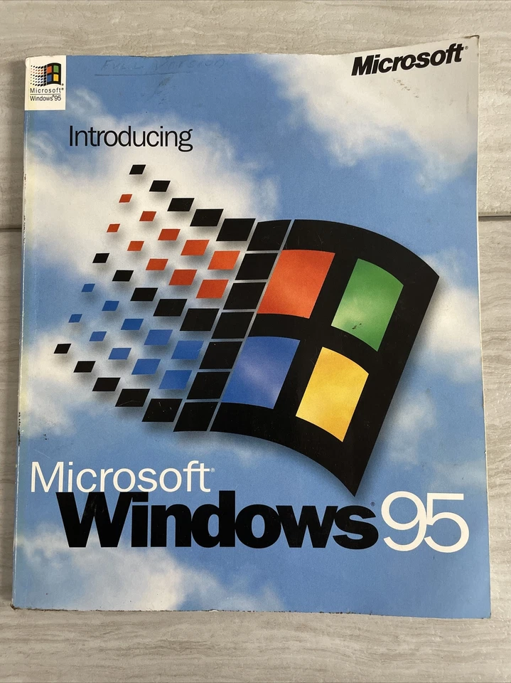 Microsoft Windows 95 Manual & New Software Disc/Product Code See Pictures - Image 2 of 4