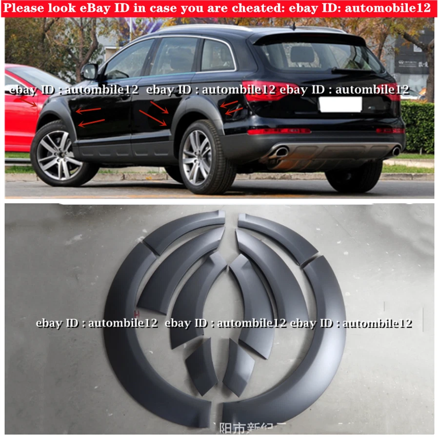Audi q7 fender flares deals