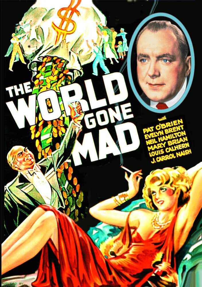 The World Gone Mad (DVD) Evelyn Brent J. Carrol Naish Neil Hamilton Pat O'Brien