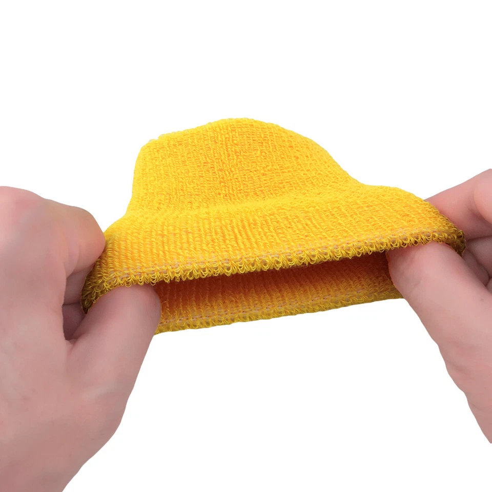 Men Solid Wrist Band Sports Sweatband Fitness Running Yoga Training Wristband  - Image 3 of 4