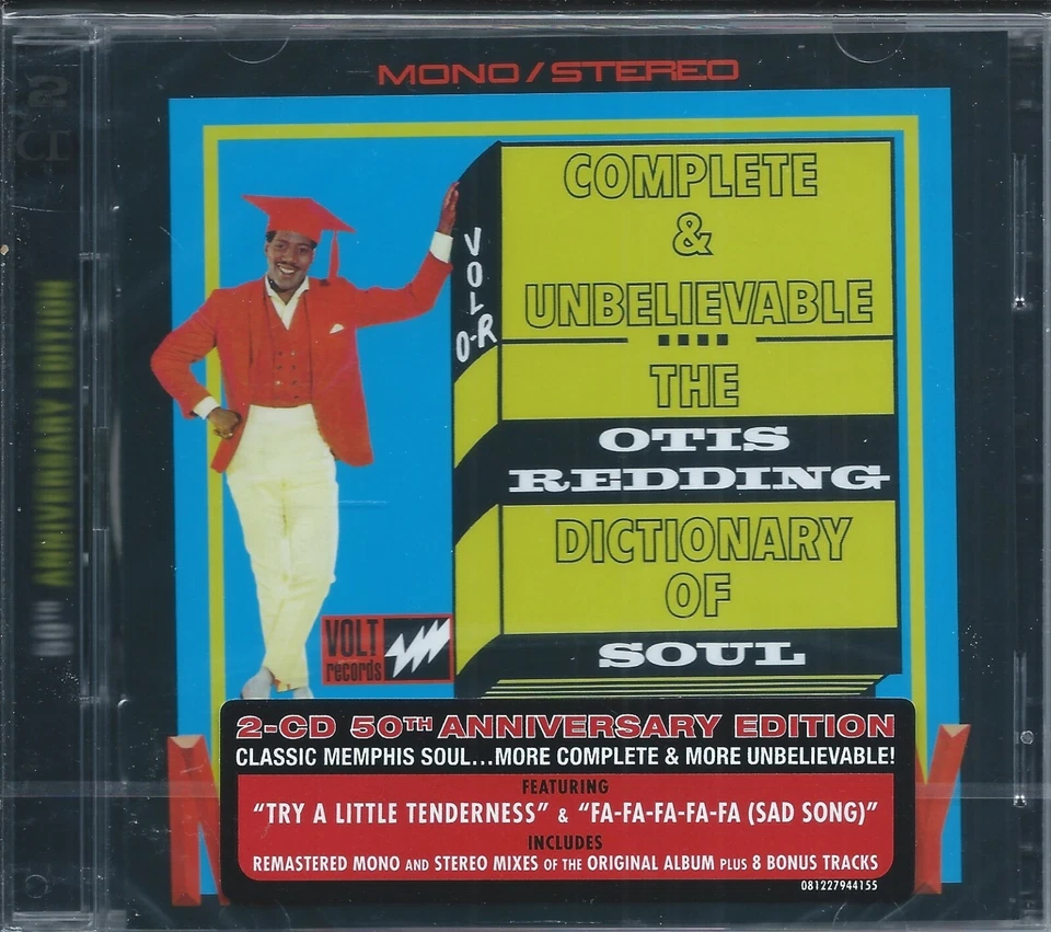 The Otis Redding Complete & Unbelievable 2 CD NEUF sous blister - Photo 1/2