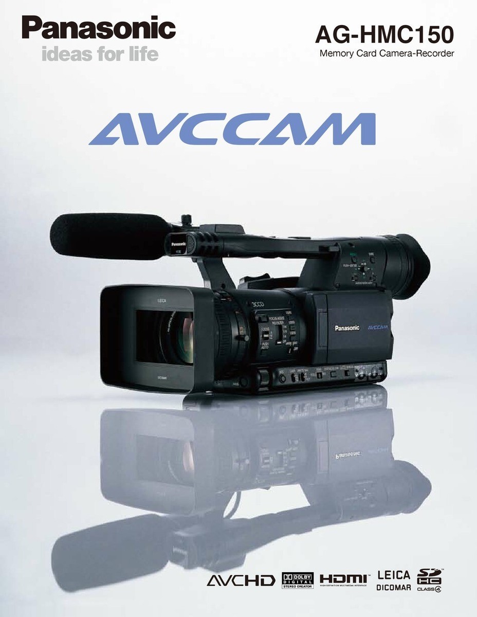 Panasonic AVCCAM AG-HMC150P Camcorder Battery Charger Accessories