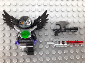 Lego Rizzo Legends of Chima Raven Tribe loc007 Minifigure from set 70003