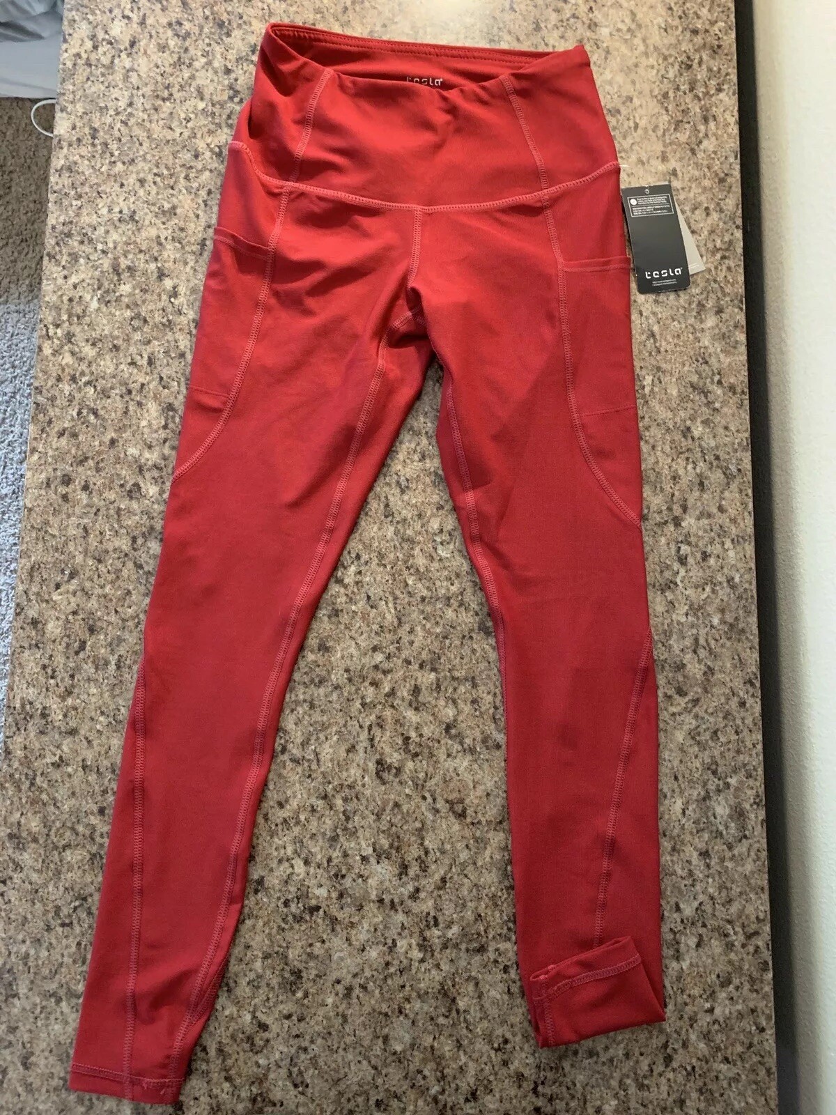 Tesla Yoga Pants High-Waist Tummy Control W Hidden Pocket Fyp52 / Fyp54 / Fyp56-image