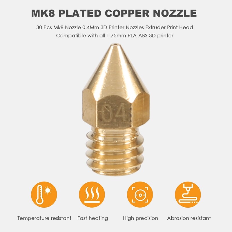 M G L O] J Style Head Hotend Full Kit With 5 Pcs Extruder Print Head 5 Pcs Nozzle Throat For E3d V6 Makerbot Reprap 3d Printers 24v I.320065097 - Foto 2