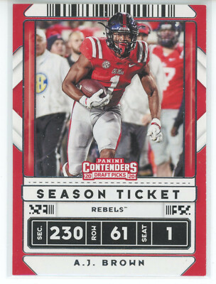 2020 Panini Contenders Draft Picks FB (1-100) Complete Your Set! You Choose!