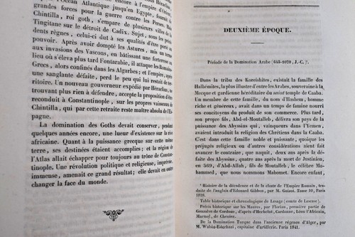 EDOUARD LAPENE Tableau Historique ALGERIE + KABYLES Politique Moral METZ 1845 - Picture 10 of 10