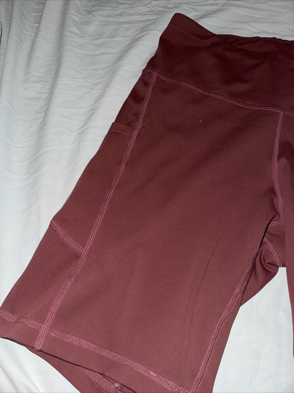 Athletic Large Active Brown Polyester/Spandex Sho… - image 3