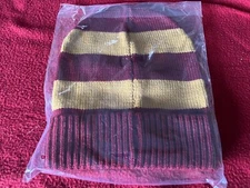 Wizarding Trunk Gryffindor Slouchy House Beanie, House Pride Box.  sealed 