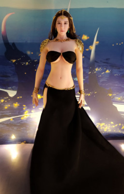 1:6 Schwarz Sexy Kleidung Zubehör Modell für 12 Zoll Frau PH TBLeague große Büste
