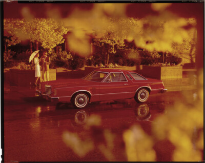 Ford Thunderbird automobile Old Car Advertising Promo Photo 11