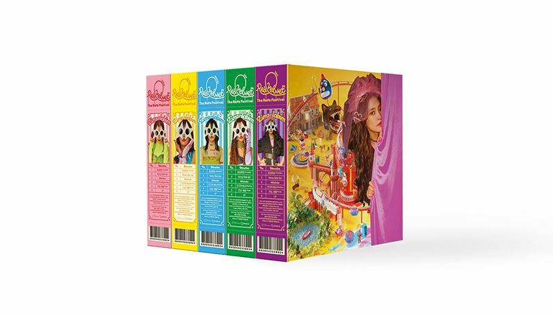 RED VELVET The ReVe Festival Day 1 Ver. MEMBER CD + PHOTOCARD
