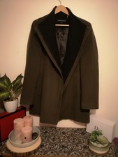 £435 Andrew Marc Winter Coat Xl Blogger Warm Olive Khaki Sold Out Jacket Luxury