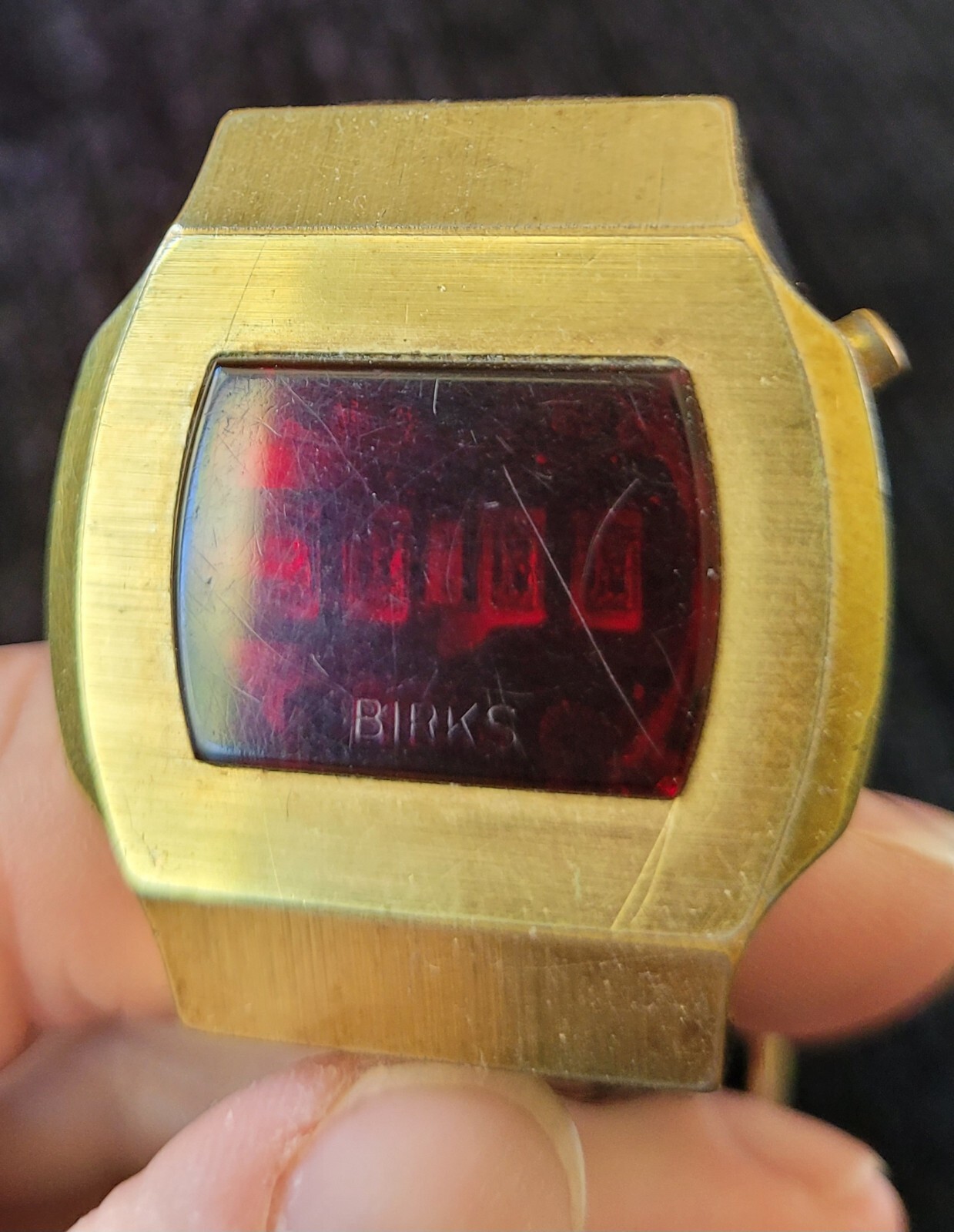 Birks Vintage Digital LED Watch | eBay