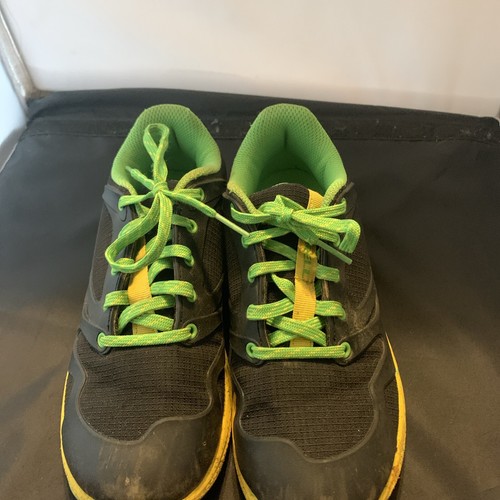 Scarpe sneakers Merrell Altalight giovanili atletiche escursionismo nere verde lime taglia 3M - Foto 2 di 10