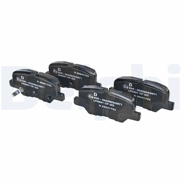 Delphi Bremsbelag Satz FüR Mitsubishi Mazda Peugeot CitroëN 12-25 4401A1W060P-image