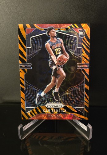 Cam Reddish [Tiger Stripe Choice Prizm] #256 2019 Panini Prizm card