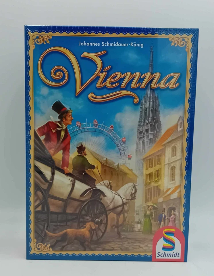Schmidt Vienna Brettspiel deutsch englisch französisch italenisch NEU in Folie - Bild 2 von 4