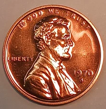 1970-S Proof Lincoln Cent