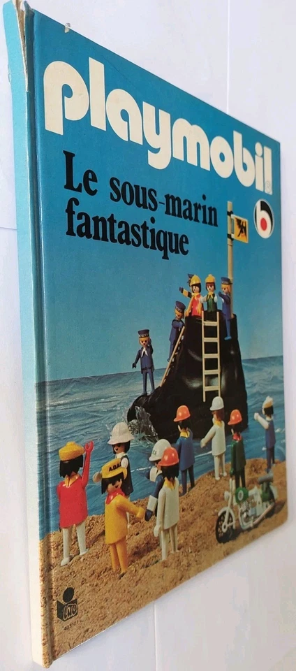 Livre Illustré Playmobil Le Sous-Marin Fantastique 1974 Éditions Lito-Paris  - Photo 2/4