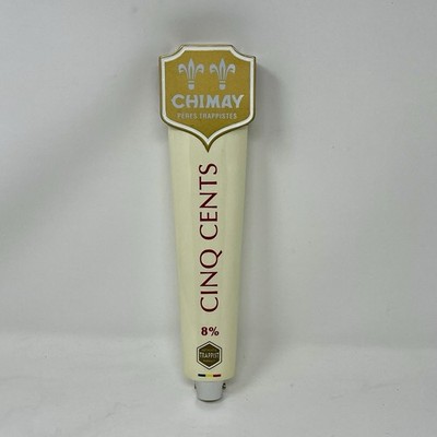 Chimay Cinq Cents Belgian Trappist Ale Beer Tap Handle 11  Tall NEW