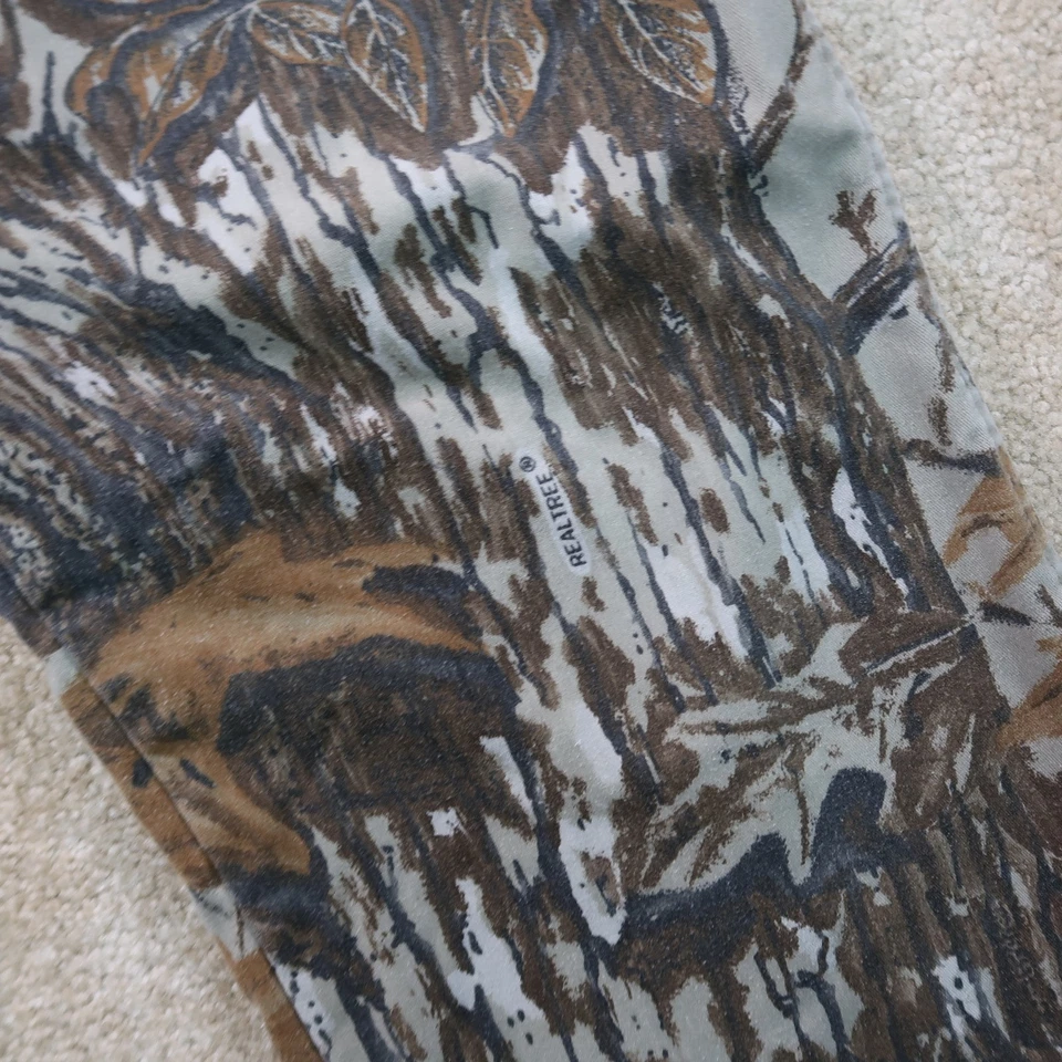 Vintage 90's Duxbak Hunting Pants Mens 40x31 RealTree Camo Thinsulate - Image 4 of 4