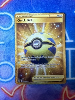 Quick Ball (Secret) 216/202 Swsh01: Sword & Shield Holo