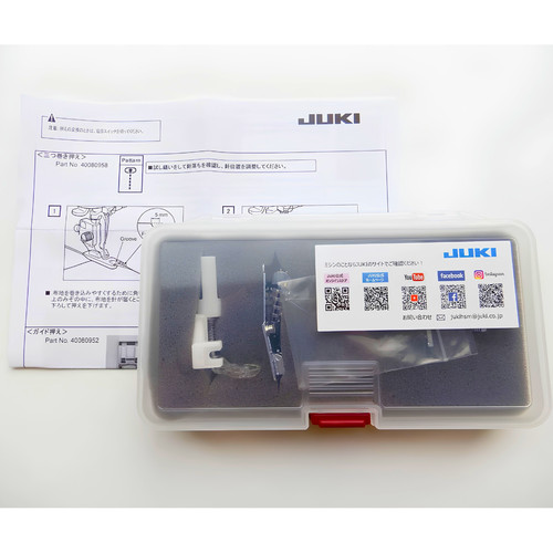 JUKI Original FK2 Nähfüße Set für HZL DX FQ F Serie FQ65 DX5 EX7 F300 F400