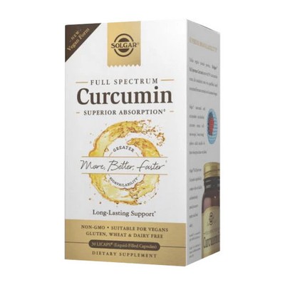 Full Spectrum Curcumin 30 Soft Gels  by Solgar