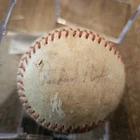 New ListingAutographed Signed Auto Unknown Player MLB Baseball