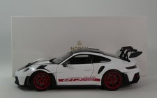 Norev Porsche 911 GT3 RS White Red Weissach Package 2022 1:18 187373