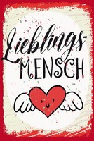 Holzschild 18X12 Cm Lieblingsmensch Herz Engel Deko Geschenk Holz Schild