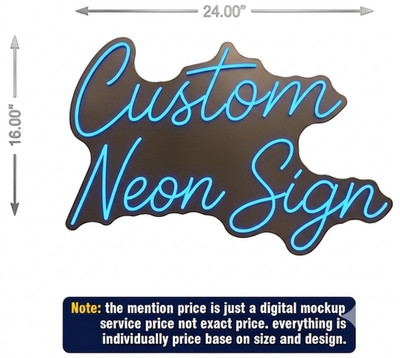Personalized Name Neon Sign Custom LED Wall Light Bedroom Decor | Digital Only