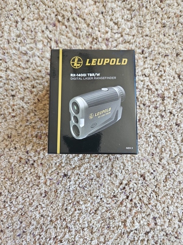 Leupold RX-1400i TBR/W 5x Rangefinder w/Flightpath 183727 - Black