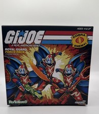 GI JOE SUPER 7 REACTION  COBRA-LA ROYAL GUARD FORCE 3-PACK EXCLUSIVE