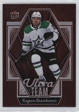 2024-25 Upper Deck Fleer Ultra Team Red 18/99 Logan Stankoven #UT11OF40 0nr3