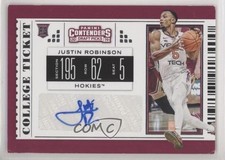 College Ticket Justin Robinson