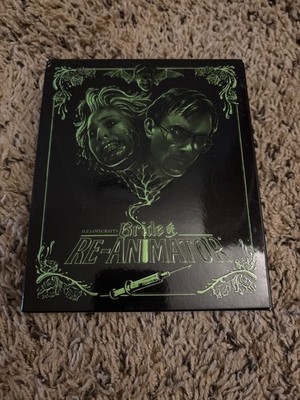 Arrow Video Bride of Re-Animator Limited Edition blu-ray 3 Disc Set. Preowned