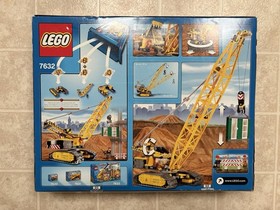 LEGO City Construction 7632 Crawler Crane 481 pcs Ages 5-12 [UNOPENED, SEALED]