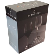 Image of Dartington Crystal Wine & Bar Port Glasses Set of 2 Lead Free 18cl Gift Boxed