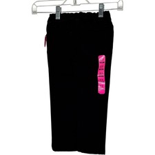 The Childrens Place Girls Black Skinny Jeans Size 3T Elastic Waist Denim School