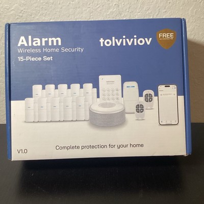tolviviov Alarm System for Home Security | 15 piece kit