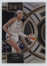 2024 Panini Select WNBA Premier Level Silver Prizm A'ja Wilson #158 15fy