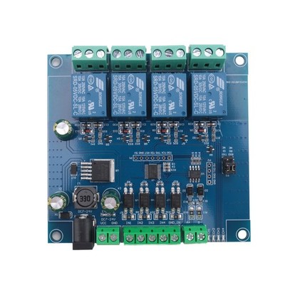 Modbus Rtu 4 Kanal Relais Moduleingang 485 Ttl Uart Communication 4-Kanal E5627