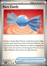 Rare Candy 191/198 C Scarlet Violet Pokemon Near Mint