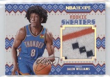 2022-23 Panini NBA Hoops Rookie Sweaters Jalen Williams #RS-JW 1bx4