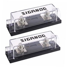 mp ANL Fuse Holder 0/2/4 Gauge Fuse Block with 250A ANL Fuses for Car 250 A