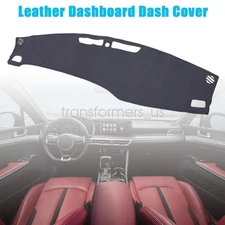 Leather Dashboard Dash Cover Dashmat Mat Carpet For 2021-2025 Kia K5